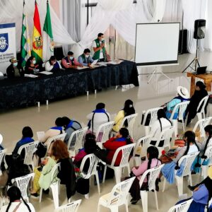 Celebración del Día Internacional de la Mujer en Bolivia