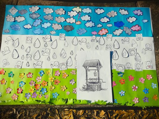 Manualidad en SIGAMOS: El pozo